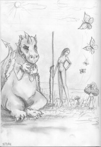 Lady and Dragon