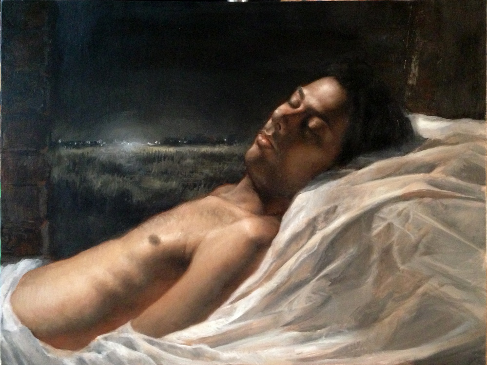 24'' x 18'', oil on Board, Available