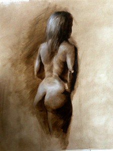 Short Monochromatic painting