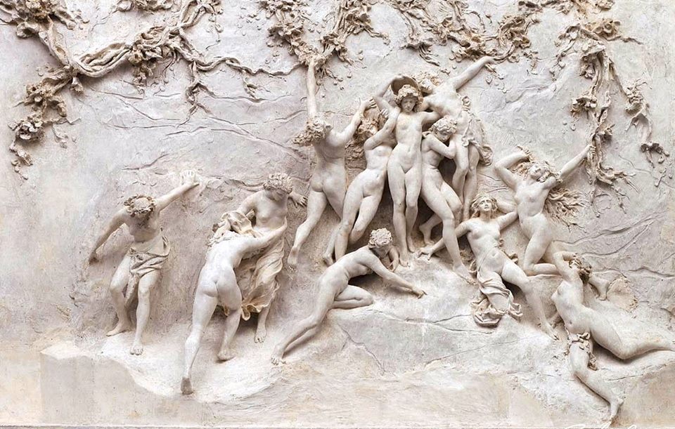 Maenads in a Wood, 1879 Gustave Doré