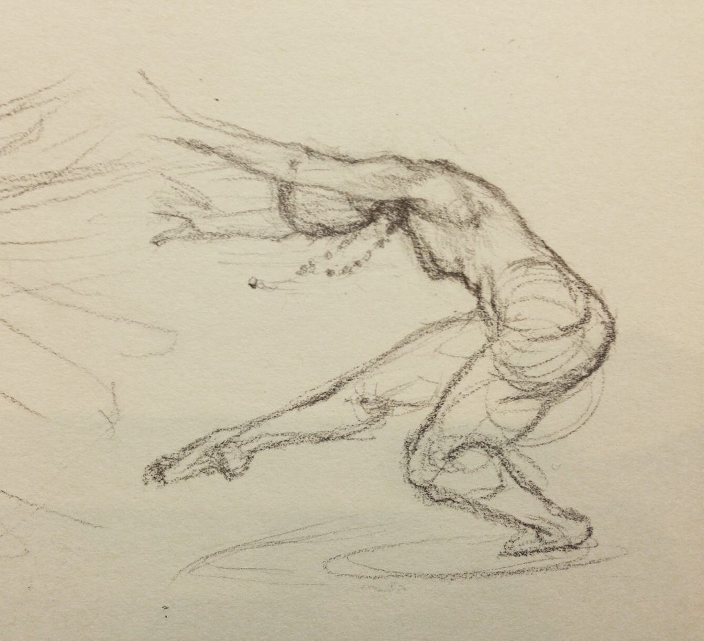 Sketch of a Dancer